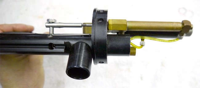 Top view of the Pneumatic Block on the Lapco Autospirit.