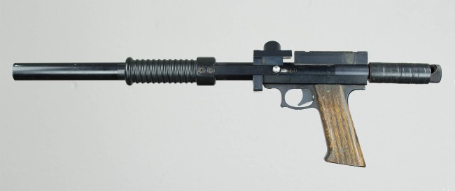 Left side view of the Termite Gun used in these videos.