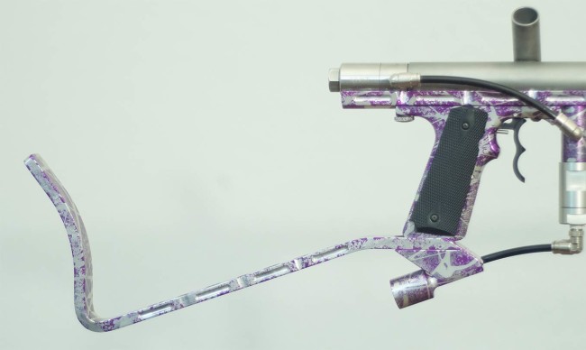 Classic Automag with custom cuts in purple. CCM?