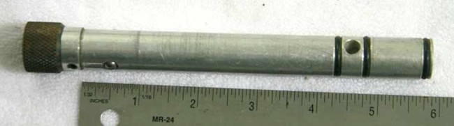 Standard knurled back Sniper 2 Quick Disconnect Bolt.