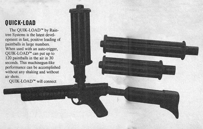 Raintree Quickloader scanned from October 1988 APG.