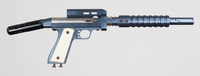 Pre Restoration Cobalt Carter Machine Buzzard with back bottle Rat Attack Changer.