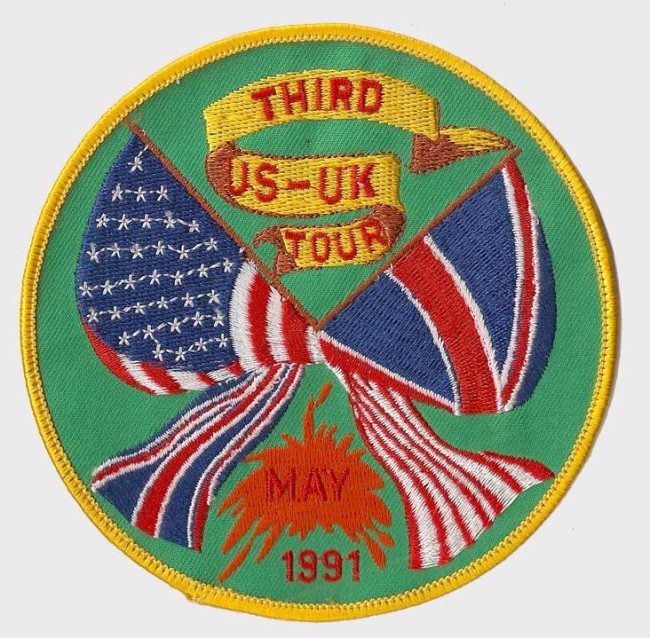 3rd US to UK trip for the May 1991 Mayhem Games Patch. I'm not sure who the original owner of this patch was, it came from mcb.