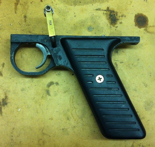 A Foxhunters Autotrigger set up for a Sniper 2. Likely produced from 1990 to 1992.