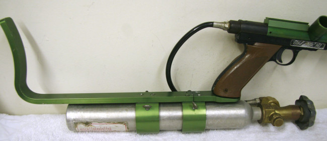 Match anodized Line SI Skirmish stock.