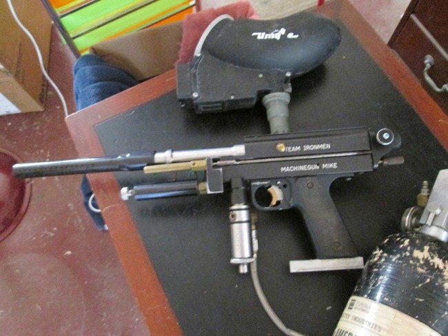 Ebay photo of the Machine Gun Mike Autococker.