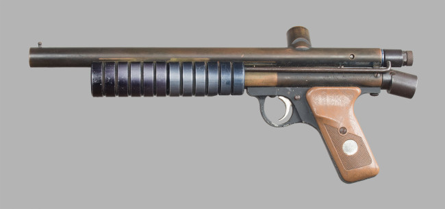 Engraved Lord of Discipline PMI Piranha Long Barrel.