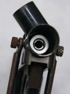 Flat Head adjustable bolt (some are hex adjustable). Site Ranger typically came without adjustable bolts.