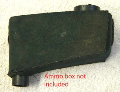 Side view of Ammo Box neoprene cover.