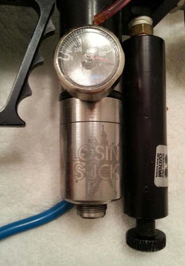 B and M engraved Air America Unireg