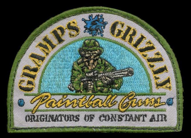 Gramps and Grizzly Patch, scanned from Mike Grubb's Idema vest.
