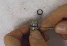 The chamber face seal holder oring seals around the seal holder at the front of the valve from leaks.