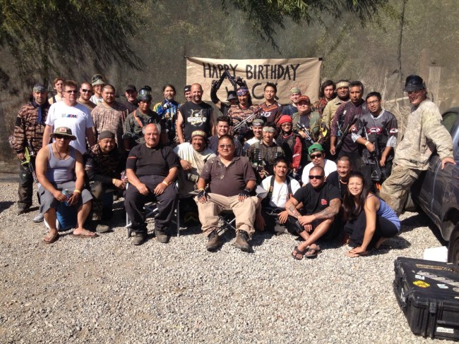 Jack Wada's 59th Birthday group photo. Photo courtesy Jack Wada.