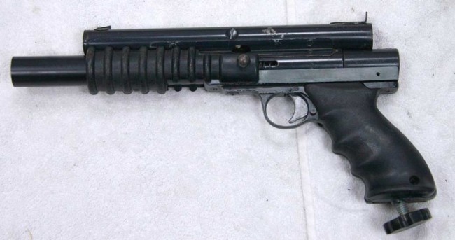 Nelspot 007 left side view.