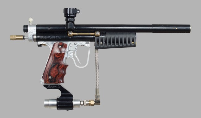 Right side view of Punisher Customs' PGP Nano Cocker.