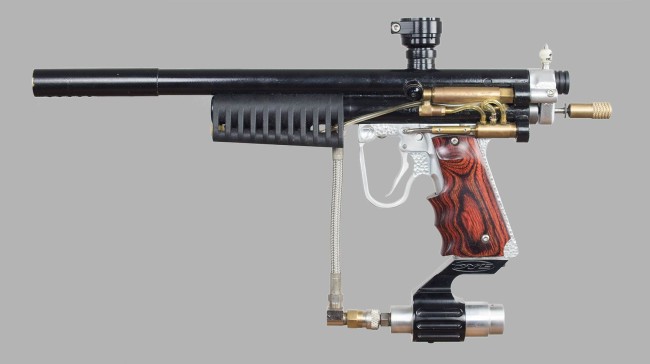 Left side view of Punisher Customs' PGP Nano Cocker.