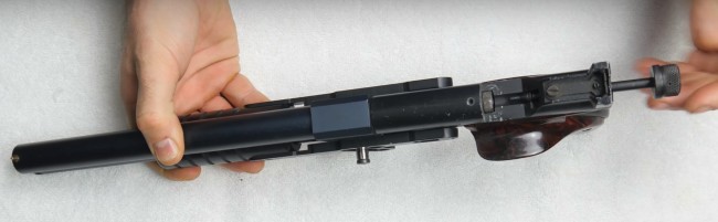 Top view of Stanley Russell's Master Blaster.