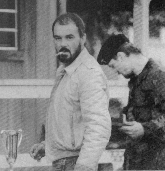 A photo of Doc James, scanned from the February 1988 issue of Action Pursuit Games.