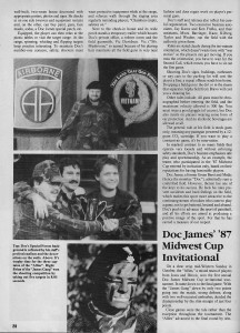 Page 3 of Jessica Sparks February 1988 Action Pursuit Games article on Doc James Outdoor Games.