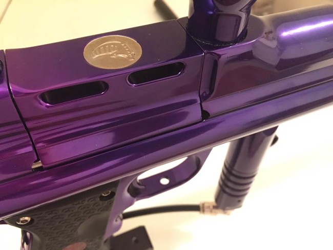 Cobra Brass or Bronze jewel on the breech of this Angel.