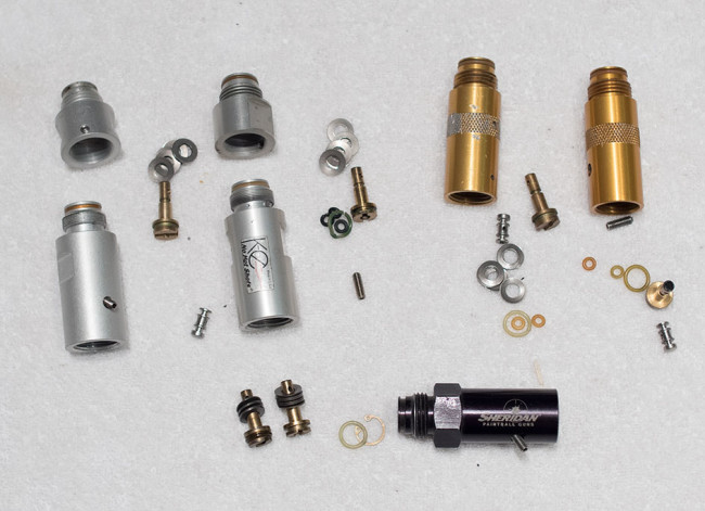 KC No Hot Shots, Southern Pneumatics South Port and Sheridan Inline regulators getting rebuilt.