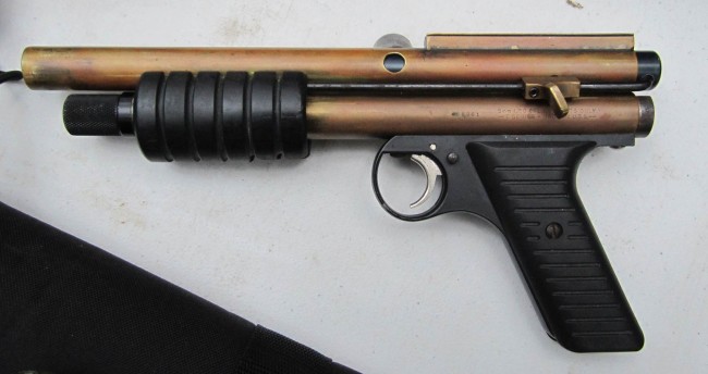 Ted "2 Gunz" Hines' Short Barrel Tidy Bowl Annihilator.