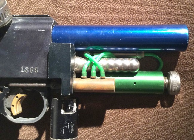 Serial 1389 and stock Blue Minicocker barrel.