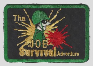 Joe Survival patch scan. C. mid 1980s.