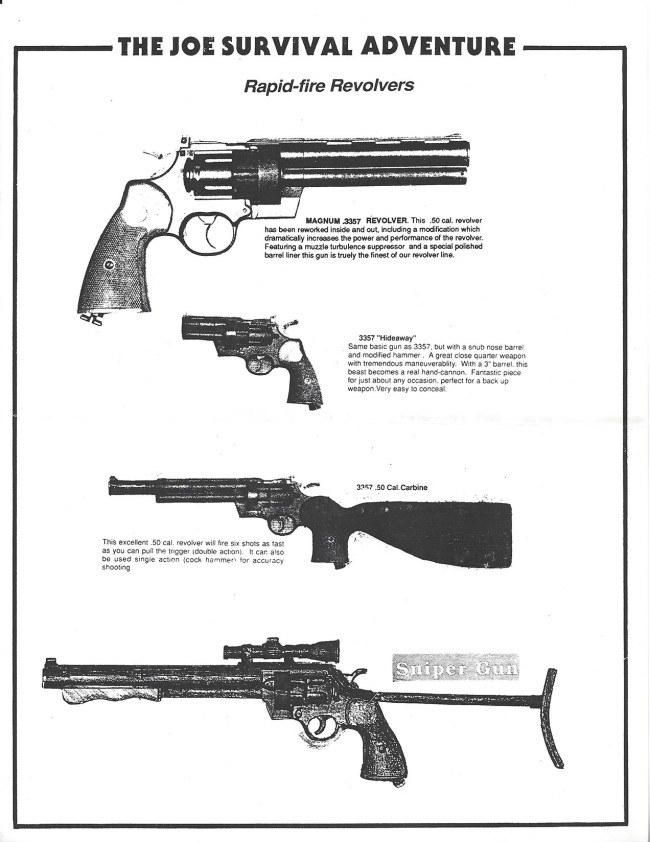 Joe Survival / Tactical Training Systems - custom models.