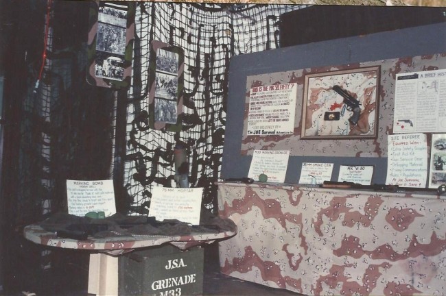 Display at Joe Survival's field in London Ontario.