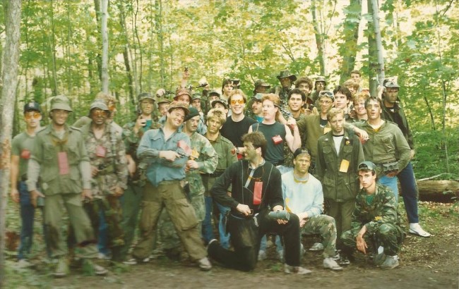 Group of players at Joe Survival. Photo courtesy Glenn Logie.