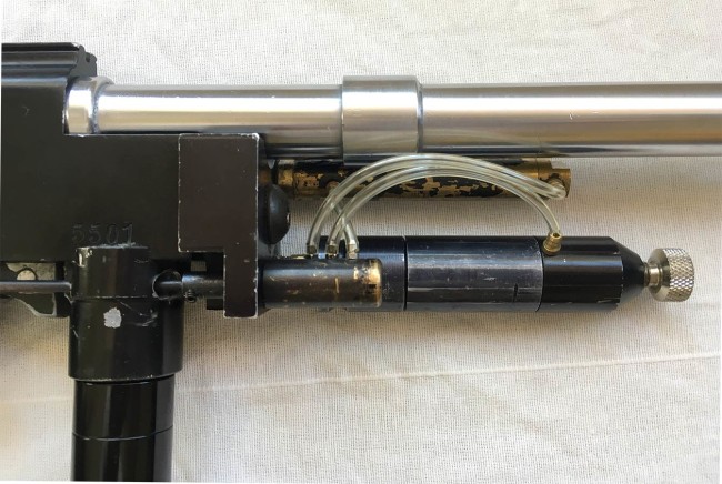 Front block on Autococker Sniper serial 5501.