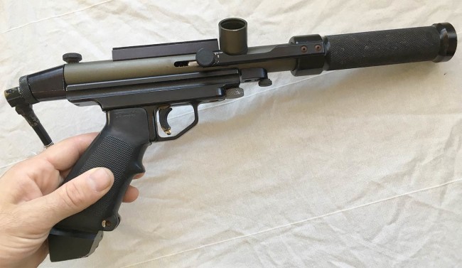 Left side of Diamond Dust finish post 1990 Line Si Bushmaster.