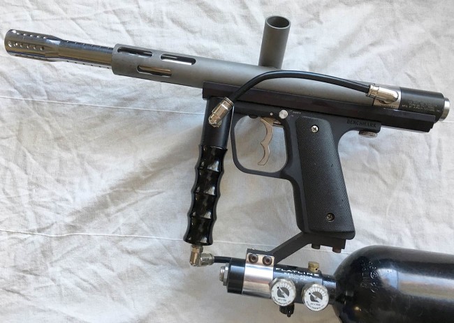 Left side of Retro Valve equipped Minimag.