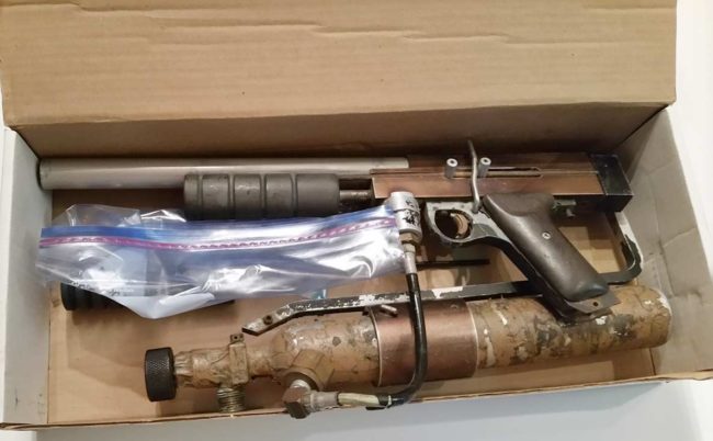 Sniper 21 in box upon arrival.