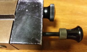 Back block with typical wear from use on Sniper 1 #21.