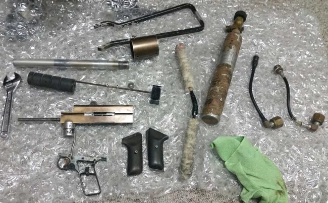 Broken down pre restoration Sniper 1 #21.