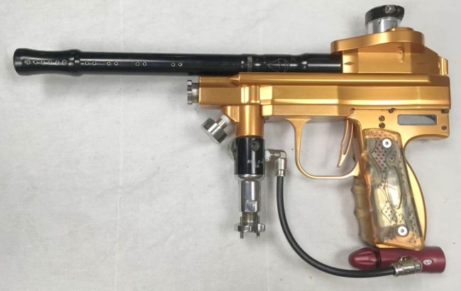 Left side view of the Alien Revelation.