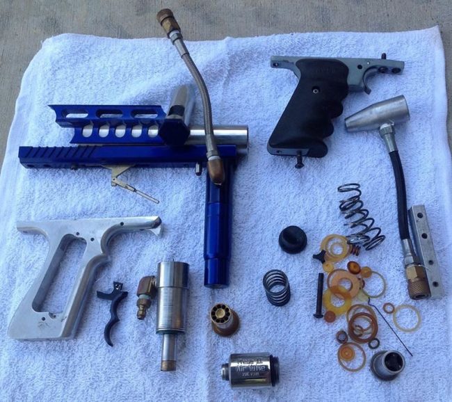 John Coleman's Automag disassembled as pictured on ebay.