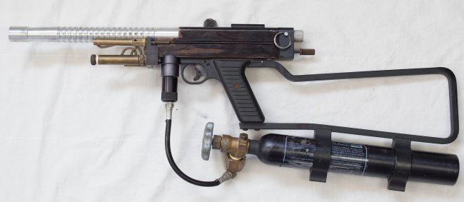 Left side of this Autococking Sniper 1. Sat Cong Sticker and serial number on the right side.