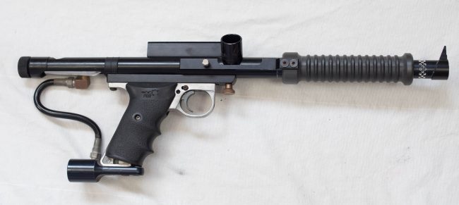 Right side of Long body Bore Drop pump with Trracer Dropout changer.