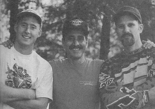 Dan Bonebrake, Russell Maynard and Randy Wood (Phantom Force). Scanned from January 1996 Action Pursuit Games.