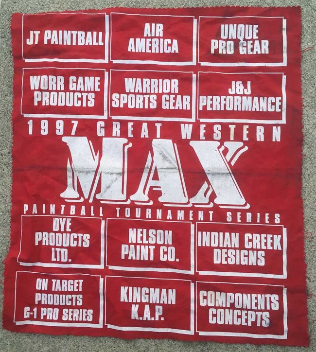 1997 Great Western Series flag.