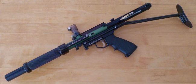 California Bushmasters' Line SI Bushmaster from same seller. I did not purchase this marker. It features another variation of the wire stock.