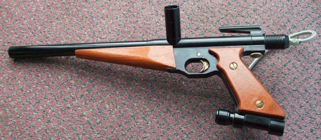 Paul Cross' Paintmatic Nemesis, left side view. Photo courtesy Paul Cross.