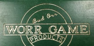 Side engraving on this Autococker reads, "Bud Orr Worr Game Products."