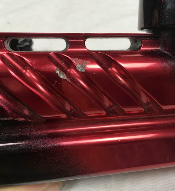 Ding in side of body on 99 Mini STO.