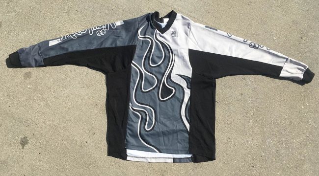 Front side of late 1990's Viewloader jersey.