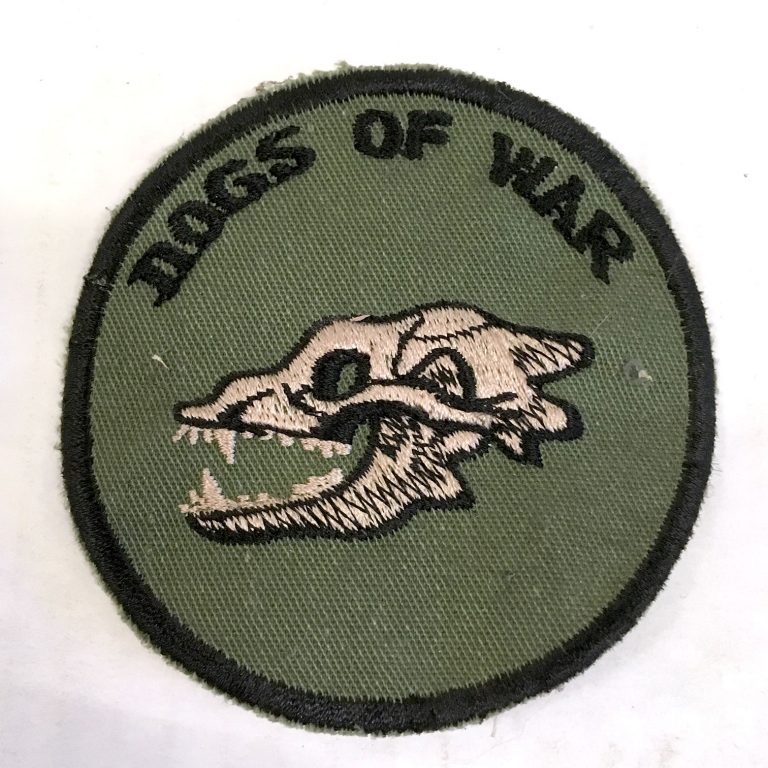 Dogs of War Patch c.1986
