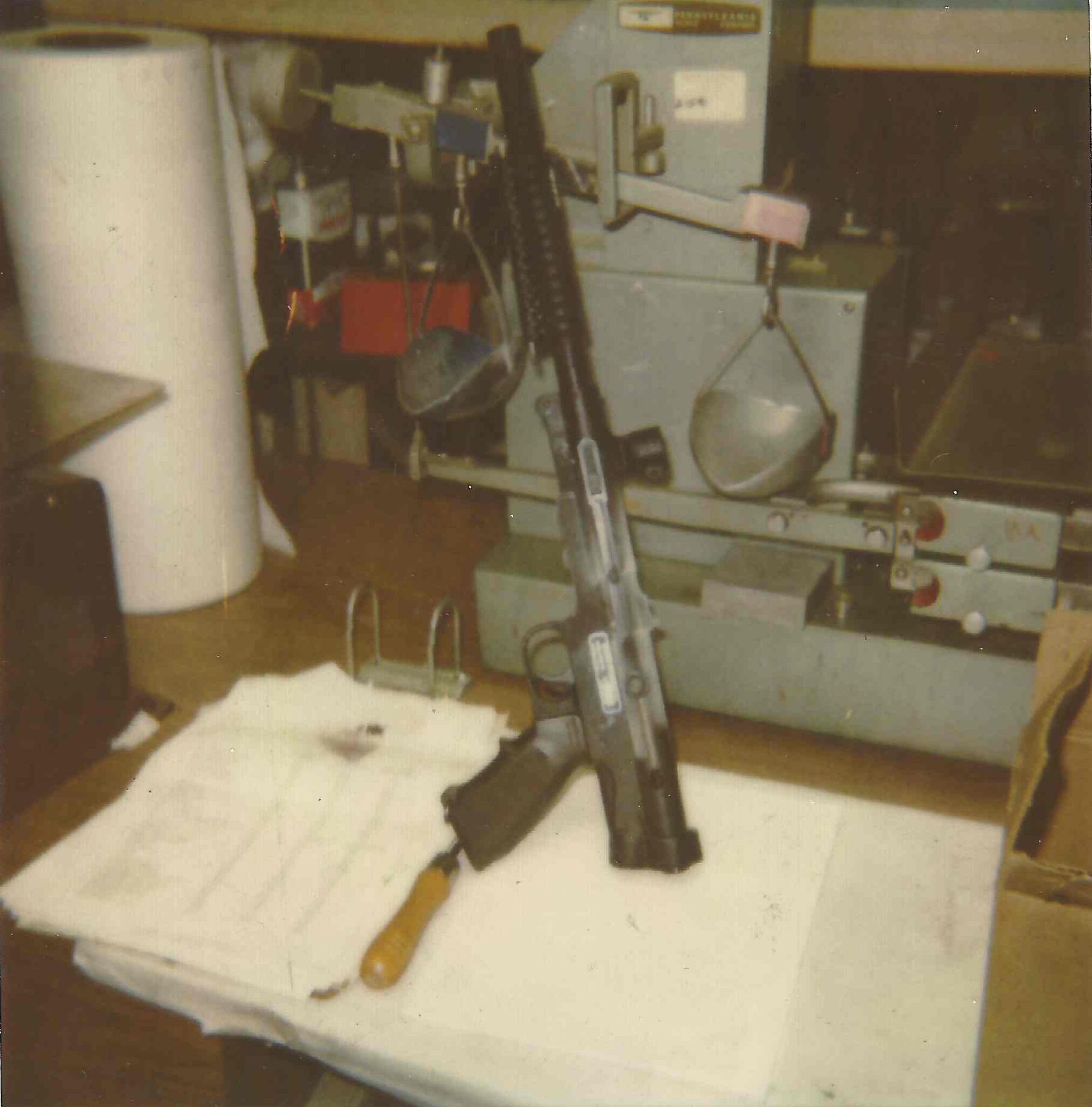 68 Special on Sergey's work bench in the early 1990s. Photo courtesy Sergey Levkov.